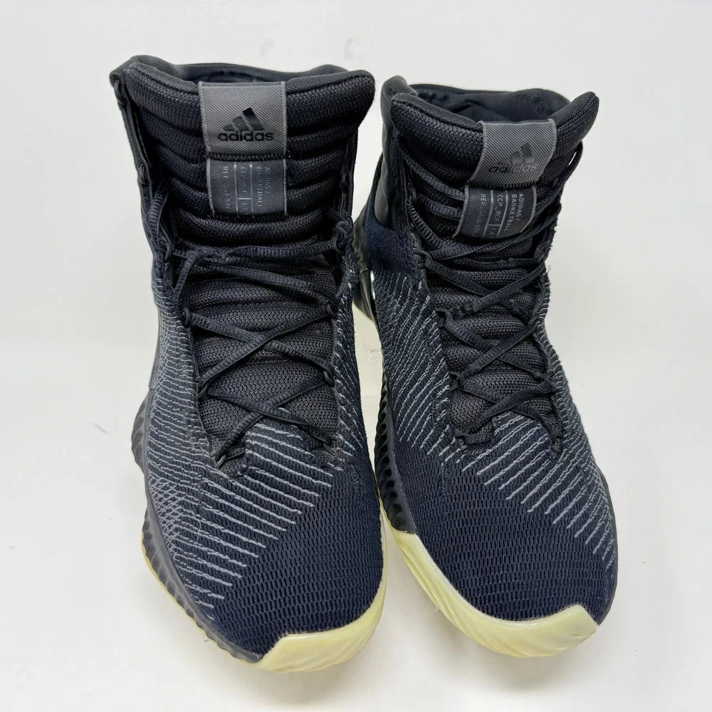 Adidas Pro Bounce 2018 Basketball Shoes Men's 11.5 Black Mid Top B41861